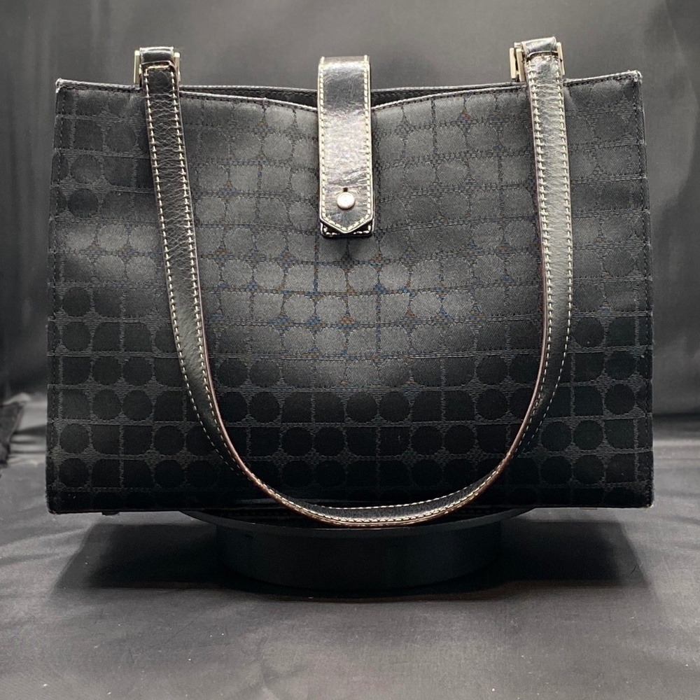 Kate Spade Dressy Black Nylon Textured Bag EUC, Vintage